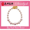 Latest Handmade Beautiful 20mm Big Chunky Pearl Necklace